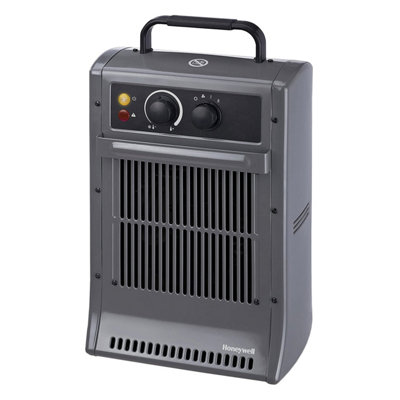 Honeywell Electric Heavy Duty Fan Heater - Grey Price Comparisons | Compare The Build