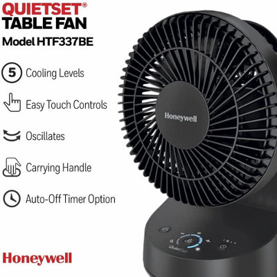 Honeywell QuietSet Oscillating Table Fan