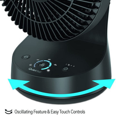 Honeywell QuietSet Oscillating Table Fan - 3