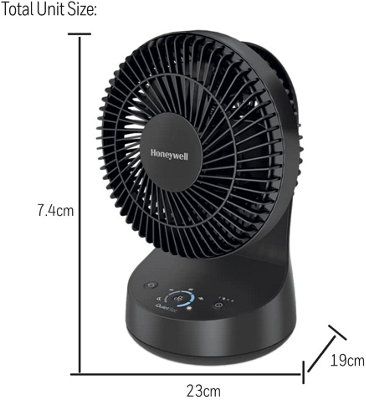 Honeywell QuietSet Oscillating Table Fan - 4