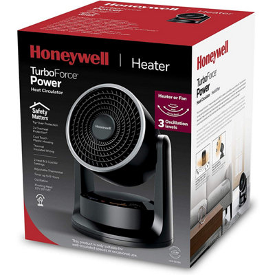 Honeywell Turbo Force Power Electric Fan Heater - 3