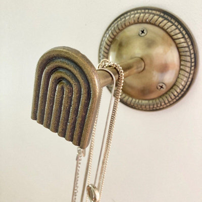 Hook Antique Brass Curtain Hook