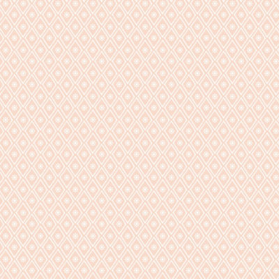 Hoopla Walls Ditsy Diamond - Blush 10m Wallpaper