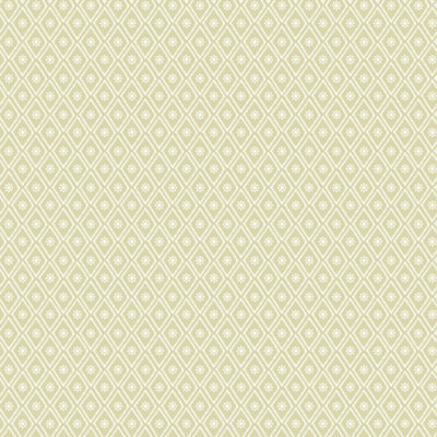 Hoopla Walls Ditsy Diamond - Pistachio 10m Wallpaper
