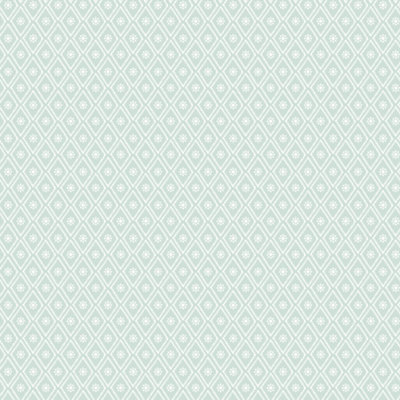 Hoopla Walls Ditsy Diamond - Seaglass 10m Wallpaper