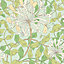 Hoopla Walls Honeysuckle Leaf Trail Duckegg Blue Smooth Matt Wallpaper