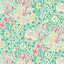 Hoopla Walls Lily Ogee Mint Green Smooth Matt Wallpaper