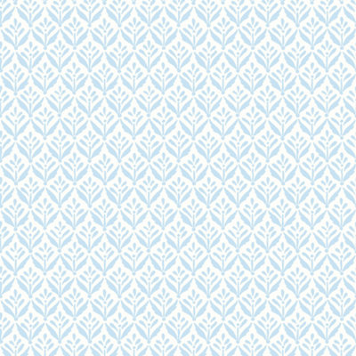 Hoopla Walls Mini Leaf - Sky 10m Wallpaper