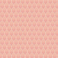 Hoopla Walls Retro Arch Blush Pink Matt Smooth 10m Wallpaper