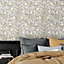 Hoopla Walls Rosehip Trail Grey Stone Smooth Matt Wallpaper