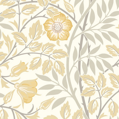 Hoopla Walls Rosehip Trail Warm Natural Smooth Matt Wallpaper