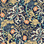 Hoopla Walls Seaweed Garden Navy Blue Smooth Matt Wallpaper