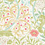 Hoopla Walls Seaweed Garden Rose Pink Smooth Matt Wallpaper