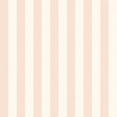 Hoopla Walls Shadow Stripe Peach Wallpaper