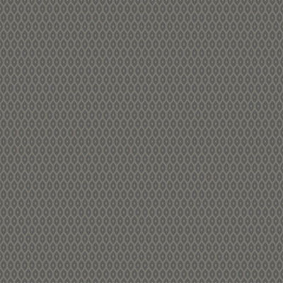 Hoopla Walls Tiny Ogee - Charcoal 10m Wallpaper