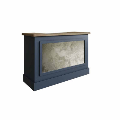 HOP Dining Bar - Oak - L160 x W60 x H105 cm - Blue