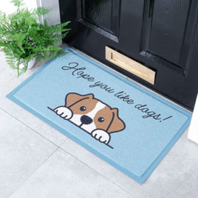 Hope You Like Dogs Indoor & Outdoor Doormat - 70x40cm
