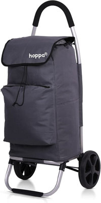 Hoppa Trolley Per La Spesa, Completamente Isolato, Leggero, Modello 2024, Con Ruote, Grande Capacità Di 42 Litri, 95 Cm, 2,1 Kg, Con Tracolla - 4