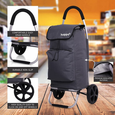 Wheelie bag shopping trolley hotsell