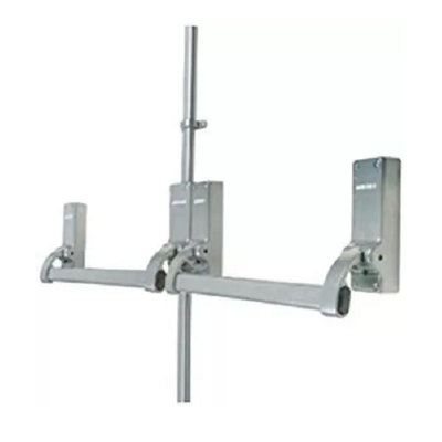 Hoppe AR888 Silver Double Door Fire Exit Panic Push Bar