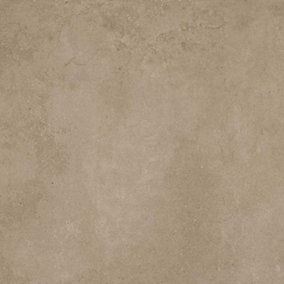 Horizon Matt Beige Concrete Effect Porcelain Outdoor Tile - Pack of 14, 11.34m² - (L)900x(W)900mm