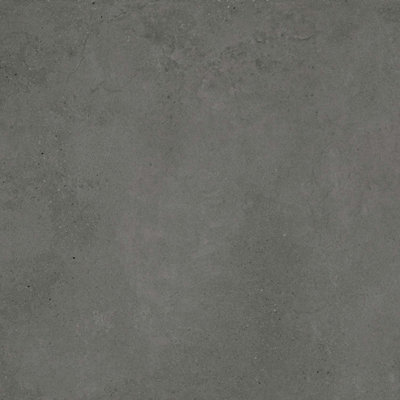 Horizon Matt Graphite Stone Effect Porcelain Outdoor Tile - Pack of 1, 0.81m² - (L)900x(W)900