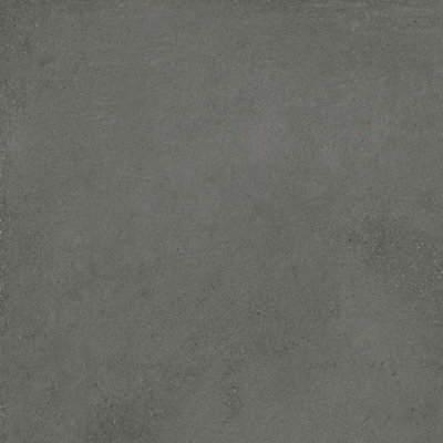 Horizon Matt Graphite Stone Effect Porcelain Outdoor Tile - Pack of 1, 0.81m² - (L)900x(W)900