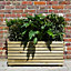 Horizon Outdoor Rectangular Wooden Planter 90cm