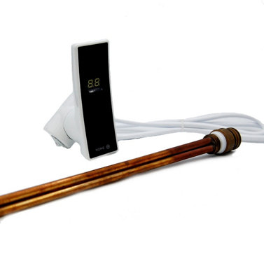 Horizontal Wifi Controlled Electric Heating Element - 1200 Watt - White Price Comparisons | Compare The Build