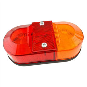 Horse Box Light Trailer Combination Lamp Reflector Number Plate Rear