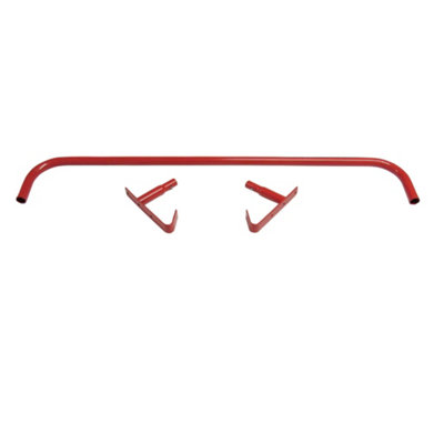 Horse Stable Drying Rug Rack Red (Hanger Rail Blanket Holder)