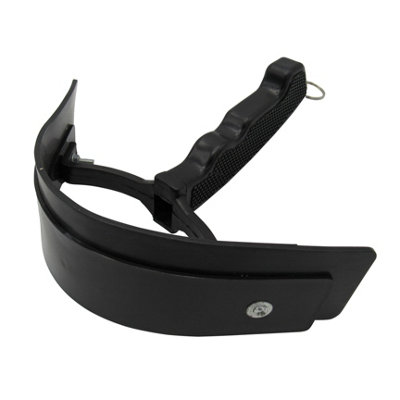 Horse Sweat Scraper Equestrian - Black (Plastic Hair Grooming Tool Pony Supplies)