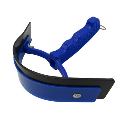 Horse Sweat Scraper Equestrian - Blue (Plastic Hair Grooming Tool Pony Supplies)