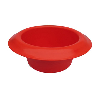 Horse Tyre Feed Bowl 15L - Red (Non Tip Feeder Pony)