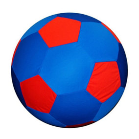Horsemens Pride Jolly Mega Ball Cover Soccer Ball Blue (25 inches)