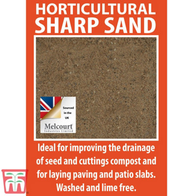 Horticultural Sharp Sand 20kg Bag x 1 Unit