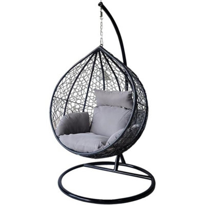 Grey discount egg chair