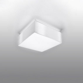 Horus Polyvinyl Chloride (Pvc) White 1 Light Classic Ceiling Light