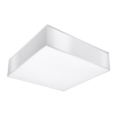 Horus Polyvinyl Chloride (Pvc) White 4 Light Classic Ceiling Light