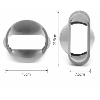 Hose Adapter Flat Opening 15cm Window Adapter Plate Pipe Connector ...