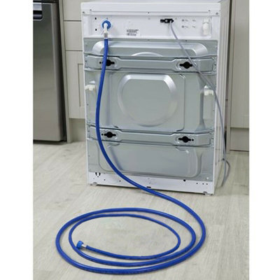 Hose Extension Washing Machine Long Cold 3.5m Fill Water & Drain Pipe ...