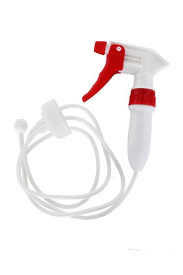 Hose Trigger Sprayer Extended Reach Trigger Sprayers with 36 Inch Hose 38 400  Threaded Closure  Adjustable Nozzle