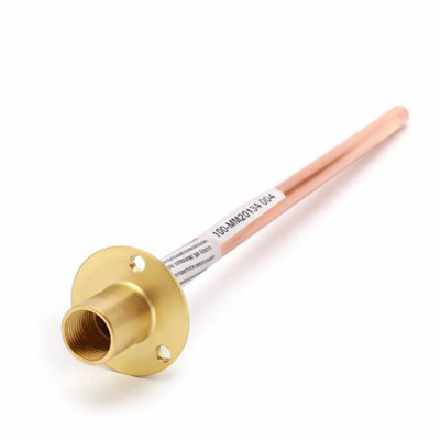 Hose Union Back Plate with 600mm Copper Tube for Wall Mounted Tap ...