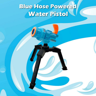 Hosed Water Gun Pistol Guns Adults Kids Outdoor Blue Pool Toy