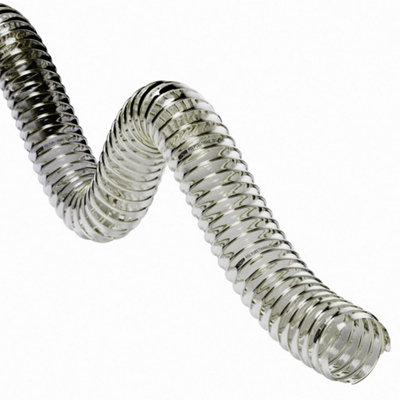 PU Flexible Ducting Hose, 63mm ID X 4m Length - Fully