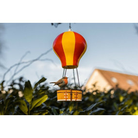 Hot Air Balloon Garden Bird Feeder