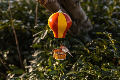 Hot Air Balloon Garden Bird Feeder - 8