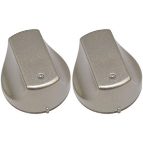 Hot-Ari ix Control Switch Knobs for Hotpoint Ariston Indesit Oven Cooker Hob Pack of 2 by Ufixt