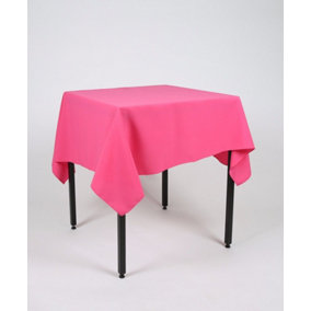 Hot Pink Square Tablecloth 137cm x 137cm (54" x 54")