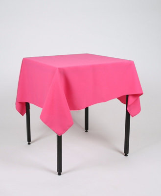 Hot Pink Square Tablecloth 147cm x 147cm (58" x 58")